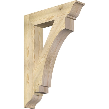 Ekena Millwork Imperial Traditional Rough Sawn Bracket, Douglas Fir, 6"W x 30"D x 42"H BKT06X30X42IMP01RDF